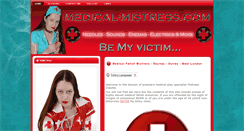 Desktop Screenshot of medical-mistress.com